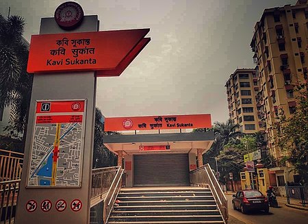 Kavi Sukanta Metro Station