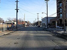 Kent St. looking south from Florence St. Kent and Florence.jpg