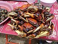 Crabs belong to the Cambodian tradicional food