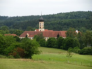 Gessertshausen Place in Bavaria, Germany