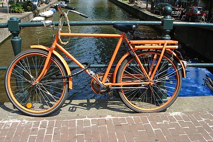 Bicycle in Amsterdam—always lock it properly!