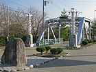 旧荒川大橋のトラス部分（2012年撮影）