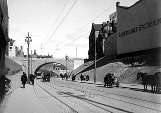 Kungsgatan, Stockholm: Historia, Kvällsstämning då och nu, Biogatan