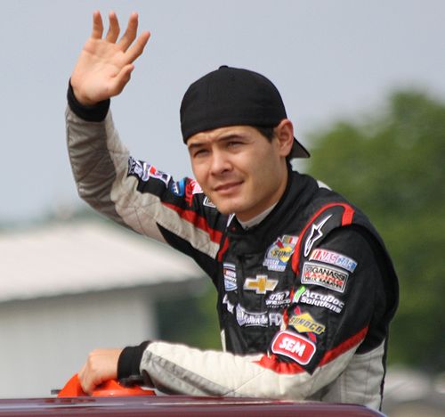 Kyle Larson in the Nationwide Series in 2013.