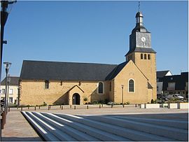 The church of Saint Siméon, in L'Huisserie