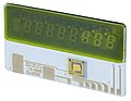 * Nomination This LCD has been used in Toshiba’s first LCD calculator model LC-810, manufactured in 1976.--Mister rf 06:29, 6 April 2023 (UTC) * Promotion  Support Good quality. --LexKurochkin 06:38, 6 April 2023 (UTC)