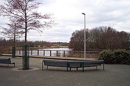 Meer in het centrum van Perton