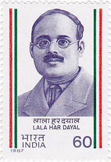 Har Dayal Indian revolutionary