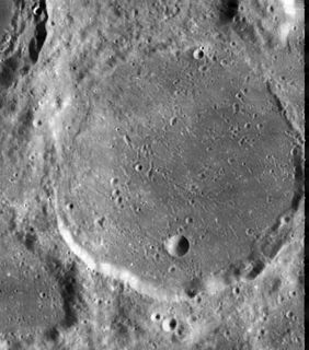 Lamb (crater) lunar crater