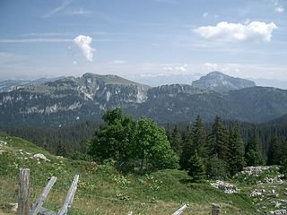 <span class="mw-page-title-main">Chartreuse Mountains</span> Mountain range in southeastern France