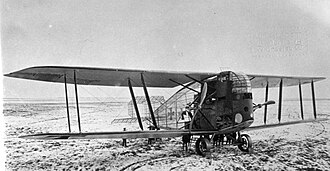 World War I Linke-Hofmann R.I German heavy bomber (1917) with counter-rotating propellers Linke-Hofmann R.I cellon fuselage.jpg