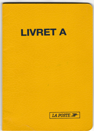 <span class="mw-page-title-main">Livret A</span> French financial product