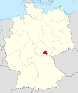 Locator map SLF in Germany.svg