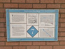 London Roman Wall - Museum of London Walking Tour Plaque 7 London Roman Wall - Museum of London Walking Tour Plaque 7.jpg