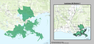 <span class="mw-page-title-main">Louisiana's 1st congressional district</span> U.S. House district for Louisiana