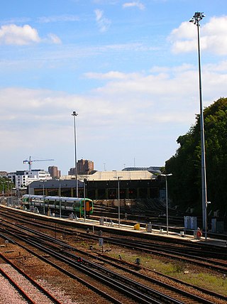 <span class="mw-page-title-main">Brighton Lovers Walk Traction and Rolling Stock Maintenance Depot</span> Railway maintenance depot in Brighton, East Sussex
