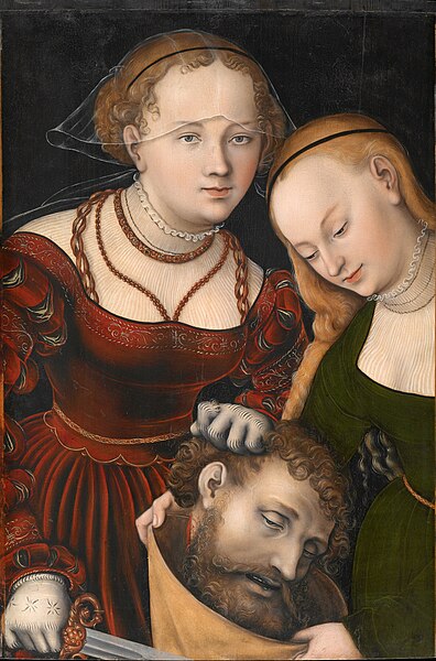 File:Lucas Cranach d.Ä. - Judith mit dem Haupt des Holofernes (Kunsthistorisches Museum, Vienna).jpg