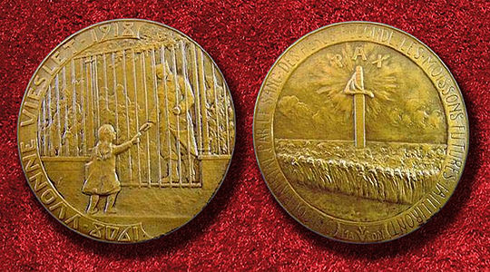 Medalla commemorativa, 1928