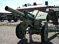 M-30 in Hämeenlinna Artillery Museum.