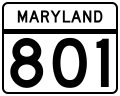 File:MD Route 801.svg