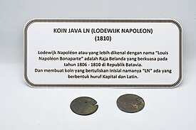 Koin Java Lodewijk Napoleon 1810