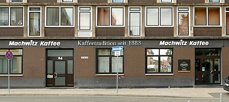 Machwitz Kaffee Firmengebäude Hannover 2021