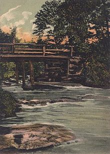 Mad River Bridge in 1909 Mad River Bridge, Farmington, NH.jpg