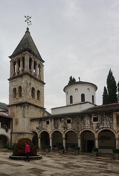 Krka monastery, one of the oldest Serbian Orthodox monasteries in Croatia