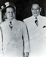 Elpidio Quirino and Manuel Roxas Manuel Roxas with Elpidio Quirino.jpg