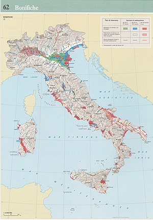 300px map drainage 1990   bonifiche in italia   touring club italiano cart tem 062 %28cropped%29