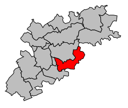 Canton de Monclar-de-Quercy - Carte