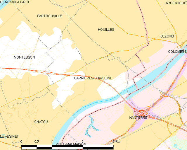 Carrières-sur-Seine só͘-chāi tē-tô͘ ê uī-tì