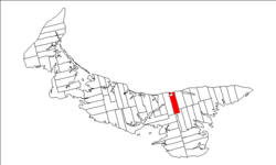 Map of Prince Edward Island highlighting Lot 38.png