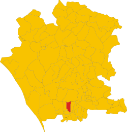 Lokasi Frignano di Provinsi Caserta