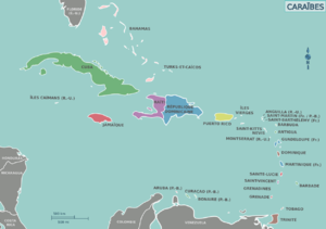 Map of the Caribbean (fr).png