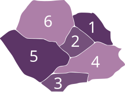 Municipios de la Región Costa Sur.