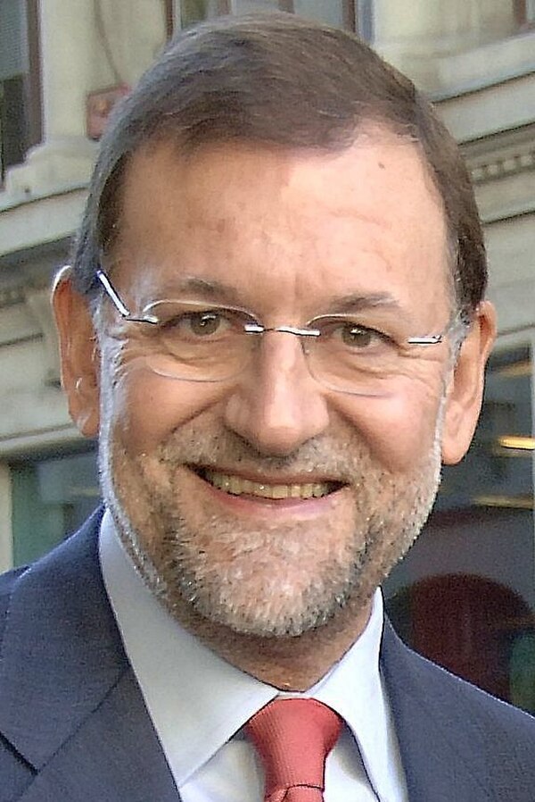 Image: Mariano Rajoy in 2008 (cropped)