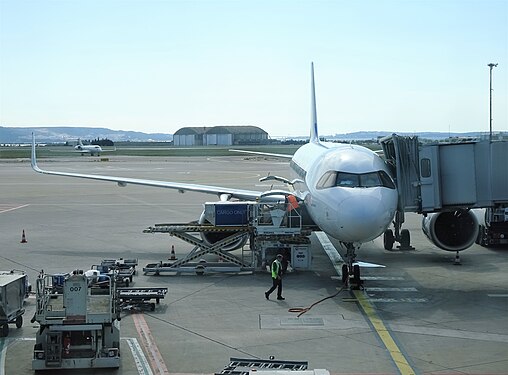 Marseille-Marignane, baggage boarding