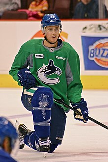 Raymond practicing with the Canucks in March 2012 Mason Raymond Practice.jpg