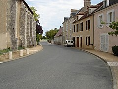 La strada Bélâbre nel 2011.