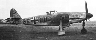 <span class="mw-page-title-main">Messerschmitt Me 309</span> German fighter prototype