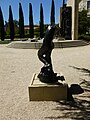 Meditation without Arms, a sculpture by Auguste Rodin. Located at the B. Gerald Cantor Rodin Sculpture Garden at Stanford University. Left side shown.