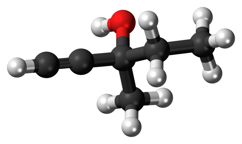 File:Methylpentynol molecule ball.png