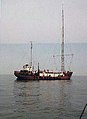 MV Mi Amigo, le premier bateau émetteur de Radio Caroline, (à partir de 1974)