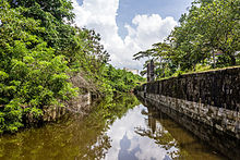 The moat Moat, Benteng Pendem, Cilacap 2015-03-21.jpg