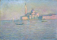 San Giorgio Maggiore Monet, Claude - The Church of San Giorgio Maggiore, Venice - Google Art Project.jpg