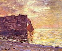 Etretat, End of the Day Monet w1015.jpg