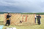 Συναρμολόγηση ενός yurt walls.jpg
