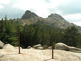 Vue du Monte Limbara