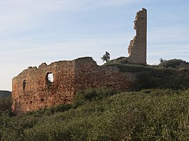 Ruïne van het Château de Saint-Pierre-des-Clars